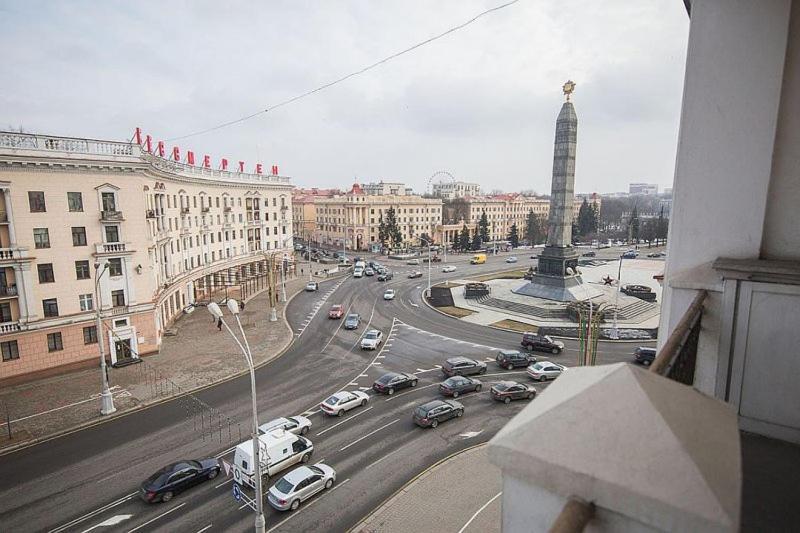 Апартаменты Площадь Победы Minsk Buitenkant foto