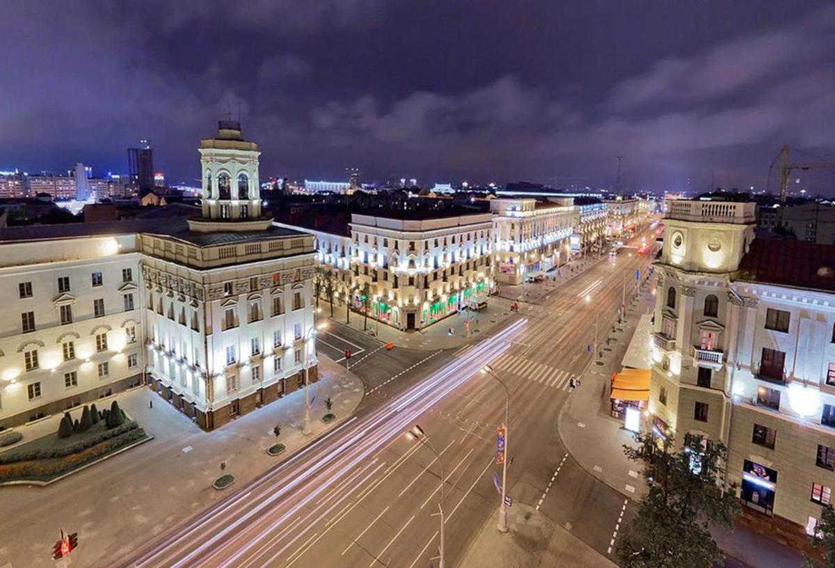Апартаменты Площадь Победы Minsk Buitenkant foto
